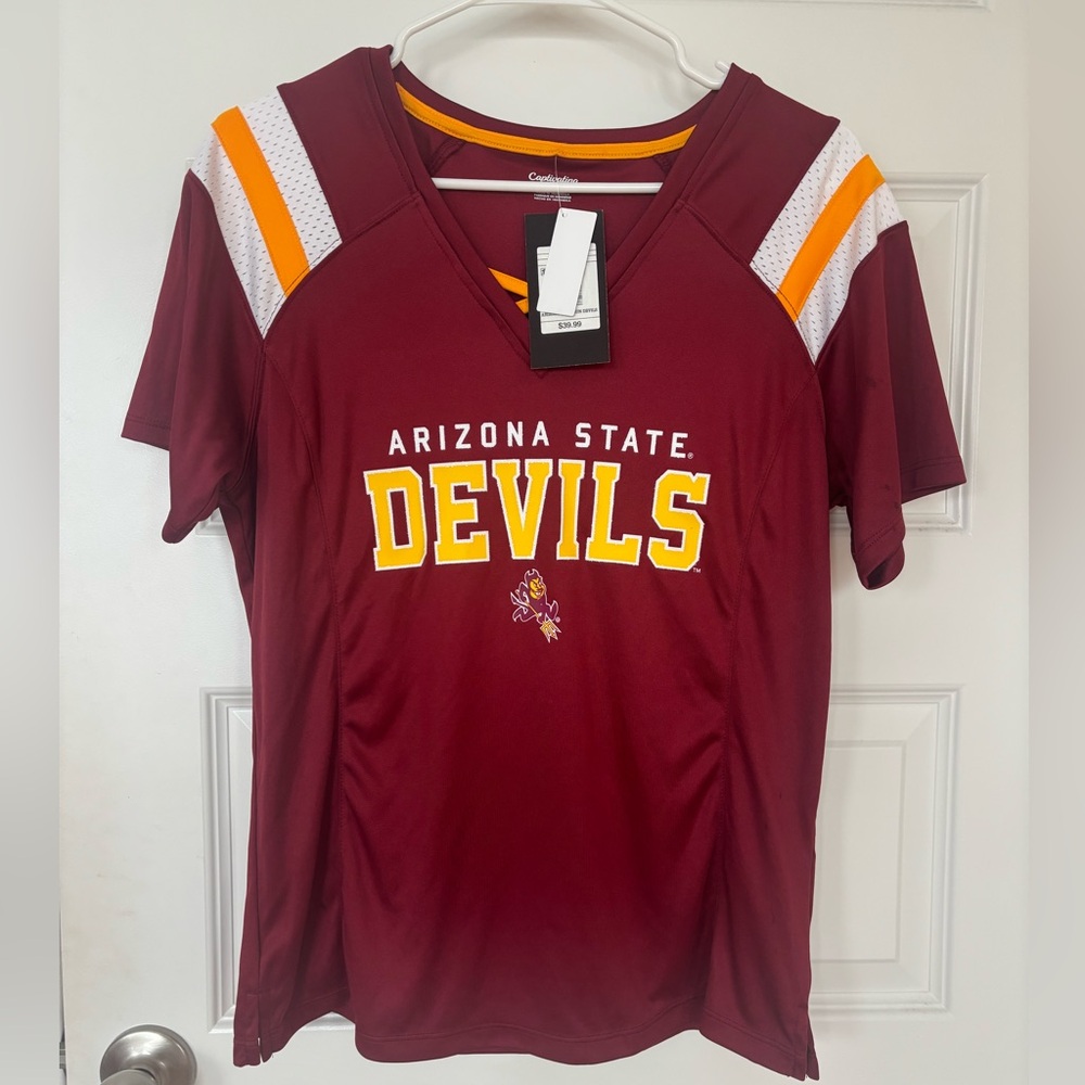ARIZONA STATE UNIVERSITY JERSEY TOP-Brand New with tags!